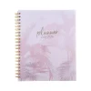 Gartner Studios 2024-2025 Pink Palm Tree 9.13" x 11.3" Academic Weekly & Monthly Planner, Plastic Cover, Pink (175671) Clearance