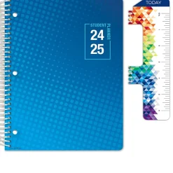 Global Printed Products 2024-2025 8.5" x 11" Academic Year Planner, Paper Cover, Multicolor (AY24SM851105-CP) Discount