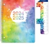 Global Printed Products 2024-2025 8.5" x 11" Academic Year Planner, Paper Cover, Multicolor (AY24EM851103-CP)