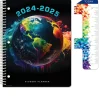 Global Printed Products 2024-2025 8.5" x 11" Academic Year Planner, Paper Cover, Multicolor (AY24SB851101-CP) Hot