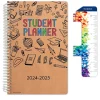 Global Printed Products 2024-2025 5.5" x 8.5" Academic Year Planner, Paper Cover, Multicolor (AY24SB558505-CP) Outlet