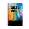 Global Printed Products 2024-2025 GPP 5.5" x 8.5" Weekly & Monthly Student Planner, Paper Cover, Multicolor, 40/Pack (AY24SM558501-CP) Hot