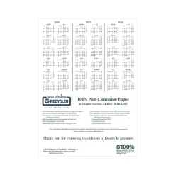 House of Doolittle 2024-2025 8.5