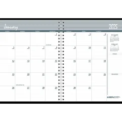 House of Doolittle 2025 8.5" x 11" Monthly Planner, Faux Leather Cover, Blue (26207-25) Discount