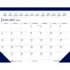 House of Doolittle 2025 22" x 17" Monthly Desk Pad Calendar, White/Deep Blue (150-25) Hot