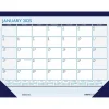 House of Doolittle 2025 Contempo 22" x 17" Monthly Desk Pad Calendar, Blue/White (151-25) Sale