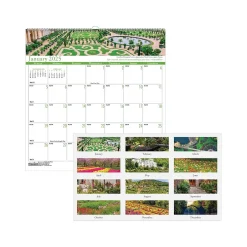 House of Doolittle 2025 Gardens 12" x 12" Monthly Wall Calendar (301-25)