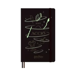 Moleskine 2025 Limited Edition Harry Potter Accio 5" x 8.25" Daily Planner, Bordeaux Red (DHP12DC3Y25) Outlet