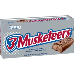 Chocolate<3 Musketeers Chocolate Candy Bars, 1.92 oz, 36/Pack (MMM42208)