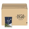 Coffee<1850 Pioneer Blend Decaf Ground Coffee, Medium Roast, 2.5 oz. Fraction Pack, 24/Carton (2550021513)