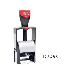 2000 Plus Classic Line 2006 Numbering Stamp, "6-Band", Black Ink (011234) Online