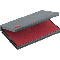 Cosco 2000 Plus Felt Stamp Pads, Red Ink (090411) Online