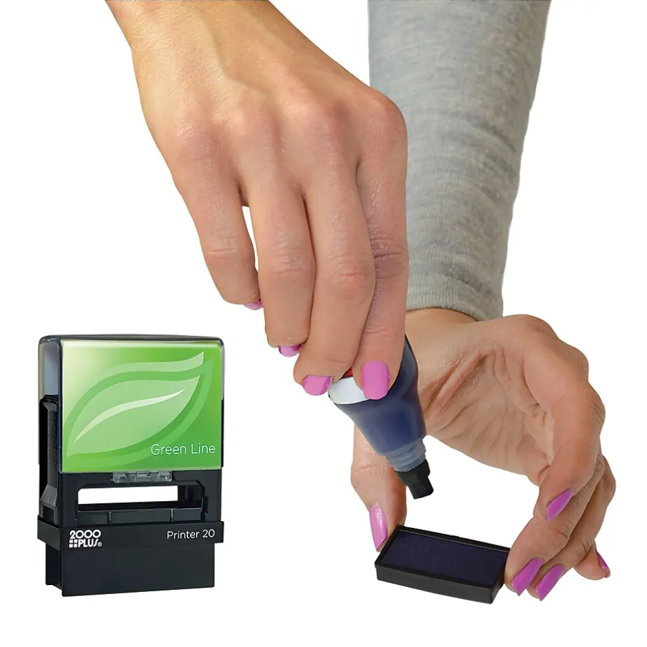 2000 Plus Green Line Self-inking Stamp, "CONFIDENTIAL", Blue Ink (098374) Best