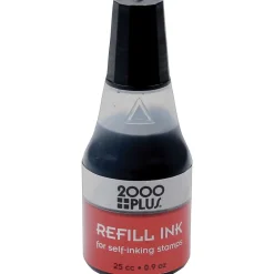 2000 Plus Ink Refills for Self-Inking Stamp Pads, Black, 24/Carton (032962-CT) Discount