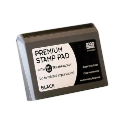 2000 Plus Stamp Pad, Black Ink (030253) New