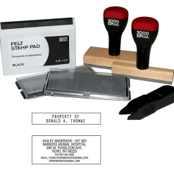 2000 Plus Stamp Set, Custom, Black Ink (030968) Online