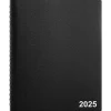 Staples 2025 8" x 11" Four-Person Daily Appointment Book, Black (ST58479-25)