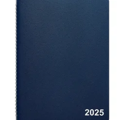 Staples 2025 8" x 11" Weekly & Monthly Appointment Book, (TR58470-25) Navy Online