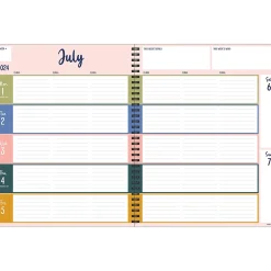 TF Publishing 2024-2025 8.5" x 11" Academic Weekly & Monthly Teacher Planner, Paperboard Cover, Multicolor (AY25-9600) Sale