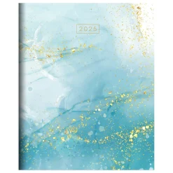 TF Publishing 2025 6.5" x 8" Monthly Planner, Paperboard Cover, Floating Blue (25-4208)