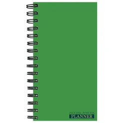 TF Publishing 2025 3.5" x 6.5" Weekly & Monthly Planner, Paperboard Cover, Green Grass (25-7504) Hot