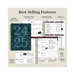 TF Publishing 2024-2025 Bibliophile Series Mineral Fleur-De-Lis 6