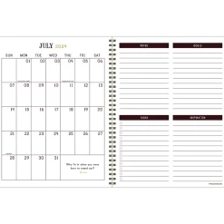 TF Publishing 2024-2025 Bibliophile Series English Garden 8.5