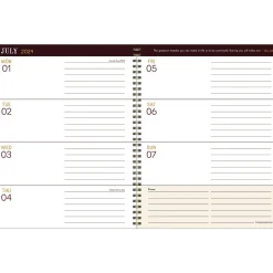 TF Publishing 2024-2025 Bibliophile Series Royal Tartan 9