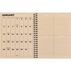 TF Publishing 2025 Big Wave 6.5" x 8" Weekly & Monthly Planner, Paperboard Cover, Multicolored (25-9200) Outlet