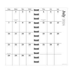 TF Publishing 2024-2025 Blue Plaid 3.5