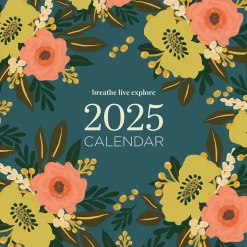 TF Publishing 2025 Breathe Live Explore 12" x 12" Monthly Wall Calendar (25-1124) Outlet