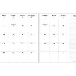 TF Publishing 2024-2025 Camo 9" x 11" Academic Monthly Planner, Paperboard Cover, Blue (AY25-4502) Discount