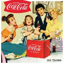TF Publishing 2025 Coca-Cola 7" x 7" Monthly Wall Calendar (25-2102)