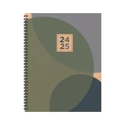 TF Publishing 2024-2025 Elements Series Venn Diagram 8.5" x 11" Academic Weekly & Monthly Planner, Paperboard Cover
