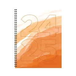 TF Publishing 2024-2025 Elements Series Lava Wave 8.5" x 11" Academic Weekly & Monthly Planner, Paperboard Cover