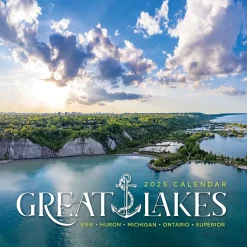 TF Publishing 2025 Great Lakes 12" x 12" Monthly Wall Calendar (25-1037) Discount