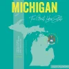TF Publishing 2025 Home: Michigan 12" x 12" Monthly Wall Calendar (25-1130) New