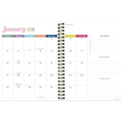 TF Publishing 2025 Lil Buds 6.5" x 8" Weekly & Monthly Planner, Paperboard Cover, Multicolor (25-9214) Hot