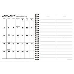 TF Publishing 2025 Maxine 6.5" x 8" Weekly & Monthly Planner, Paperboard Cover, Multicolor (25-9228) Outlet