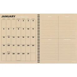 TF Publishing 2025 Navy Grid Space 9" x 11" Weekly & Monthly Planner, Paperboard Cover, Multicolored (25-9704) Online