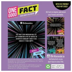 TF Publishing 2025 One Good Fact 5.25" x 5.25" Day-to-Day Calendar (25-3016) Clearance