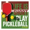 TF Publishing 2025 Pickleball is Life 12" x 12" Monthly Wall Calendar (25-1112) Best