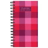 TF Publishing 2025 Pink Plaid 3.5" x 6.5" Weekly & Monthly Planner, Paperboard Cover, Multicolored (25-7506) Discount