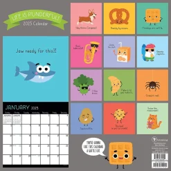 TF Publishing 2025 Puns of Fun 12" x 12" Monthly Wall Calendar (25-1117) Clearance