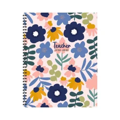 TF Publishing 2024-2025 Teacher 8.5" x 11" Academic Weekly & Monthly Planner, Paperboard Cover, Multicolor Hot