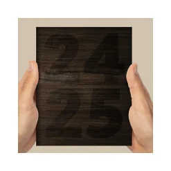 TF Publishing 2024-2025 Walnut Wood 6.5