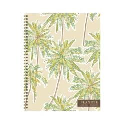 TF Publishing 2024-2025 White Lotus Series Positano Palms 8.5" x 11" Academic Weekly & Monthly Planner, Paperboard Cover Discount