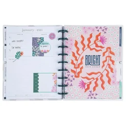 The Happy Planner 2024-2025 Abstract Florals 7