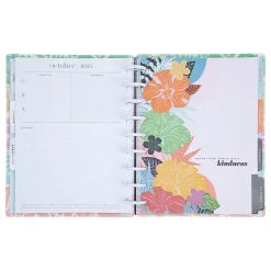 The Happy Planner 2024-2025 Bold and Botanical 7" x 9.25" Academic Weekly & Monthly Planner, Plastic Cover, Multicolor Clearance
