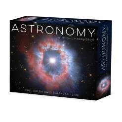 Willow Creek 2025 Astronomy 6.2" x 5.4" Daily Desk Calendar (40591) New